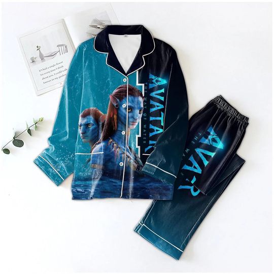 Discover Avatar 3 Costume Pajamas Set, The Way of Water Cosplay Pajamas Pants