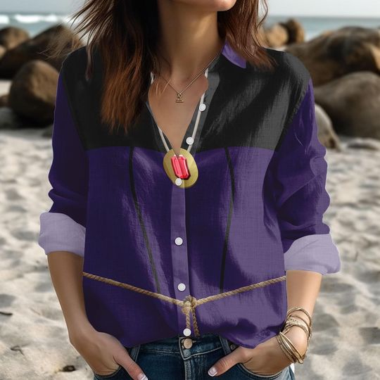 Evil Queen Blouse Shirt, Snow White Costume Shirt, Disney Villain Cosplay Shirt, Disney Cartoon Women Shirt, Disney Run, Halloween Gift