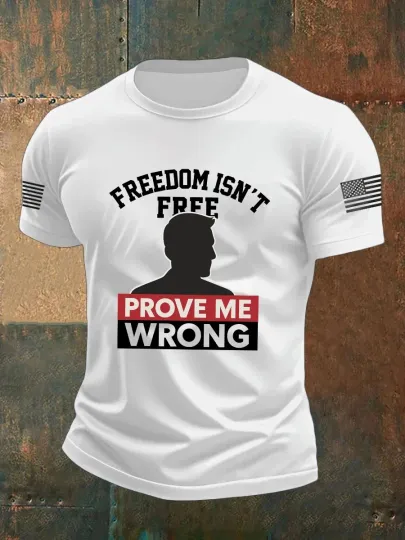 Discover Turning Point Flag Printed T-Shirt