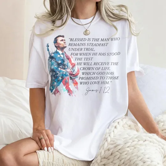 Discover Turning Point Unisex T-Shirt in Memory of Charlie Kirk