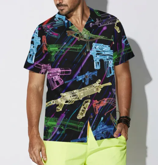 Discover The Battle Is Calling Gun Hawaiian Shirt
