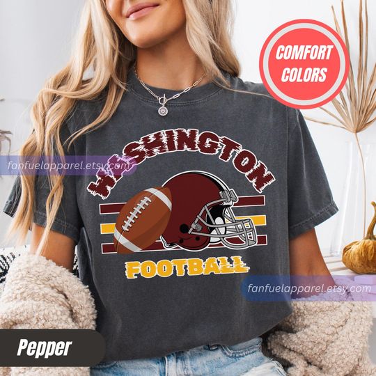 Discover Washington Football Team Commander T-Shirt, Game Day Outfit, Gift for Football Lovers