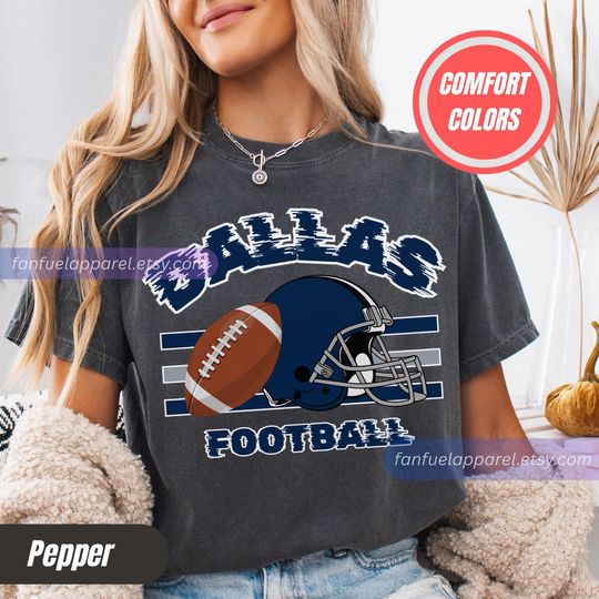 Discover Dallas Football Team Cowboy T-Shirt, Game Day Outfit, Gift for Football Lovers