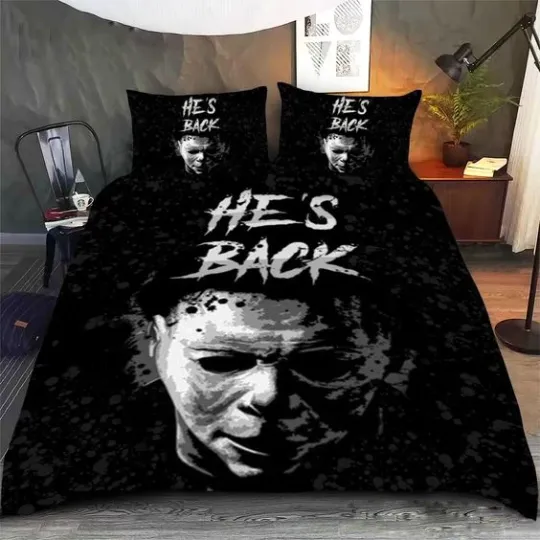 Discover Michael Myers Halloween Full Bedding Duvet Covers Set