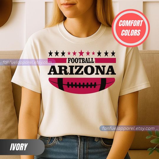 Discover Arizonna Football Team Cardinal T-Shirt, Game Day Outfit, Gift for Football Lovers