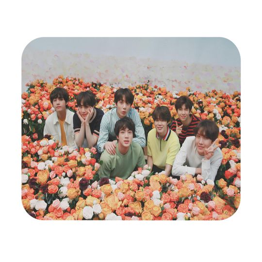 BTS Themed Mouse Pad