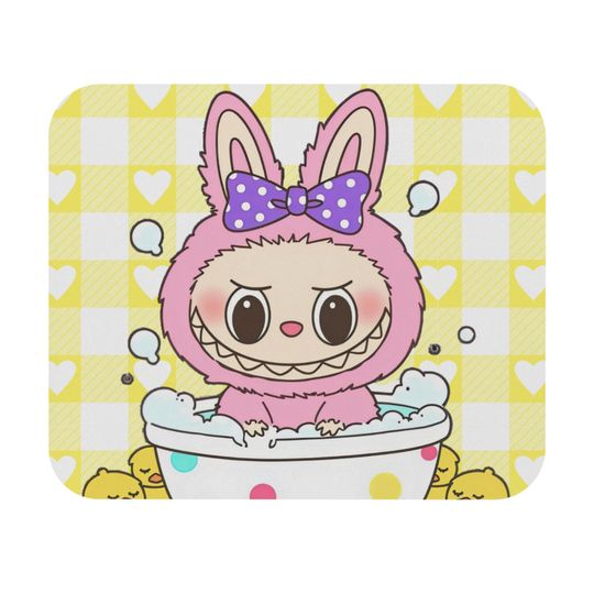 Discover Cute Cartoon Bubu Mouse Pad