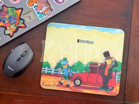 Discover Professor at Village Mouse Pad Desk Mat Accessories