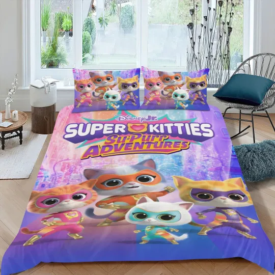 Discover SuperKitties Bedding Set All Season for Kids