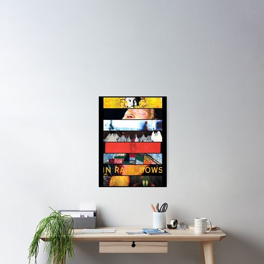 Radiohead Poster Classic Rock Band Wall Art for Fans