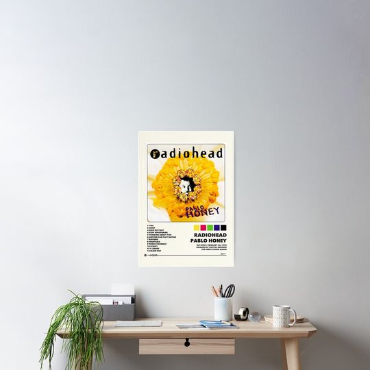 Discover Radiohead Poster Fan Tribute Wall Art