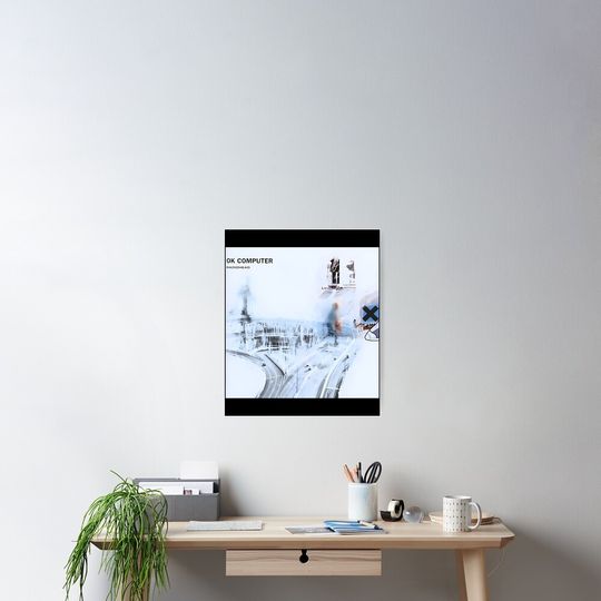 Radiohead Poster Alternative Music Graphic Wall Artwork