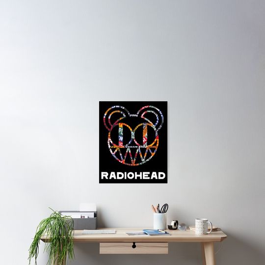 Radiohead Poster Classic Album Artwork Music Wall Decor