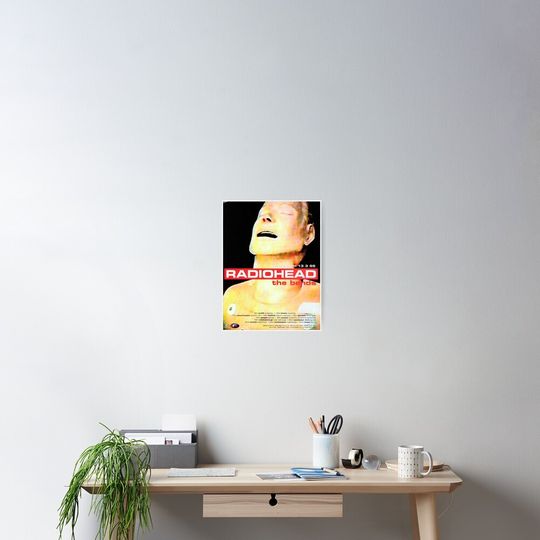 Discover Radiohead Poster Rock Band Music Tribute Wall Artwork