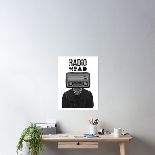 Radiohead Poster Music Band Wall Art