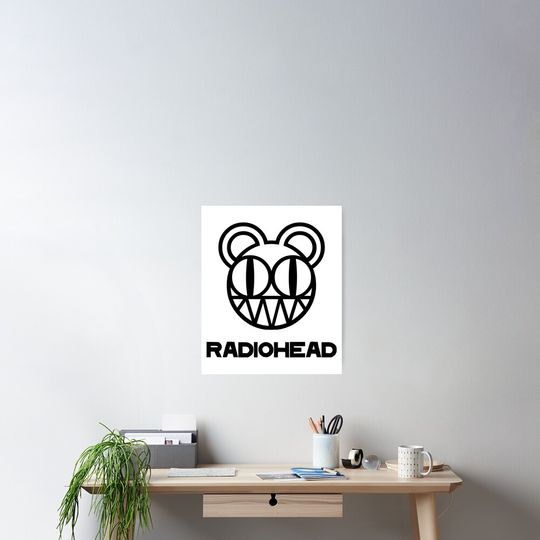 Radiohead Poster Unique Music Wall Artwork