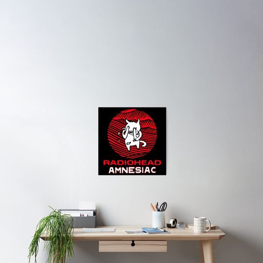 Radiohead Poster Music Band Wall Print Bedroom Decoration