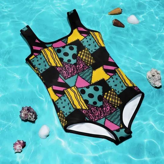 Sally Kids Swimsuit, Nightmare Christmas, Swimsuit, Disney Vacation
