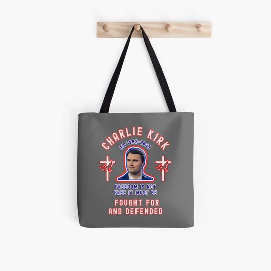 Discover Charlie Kirk  Tote Bag