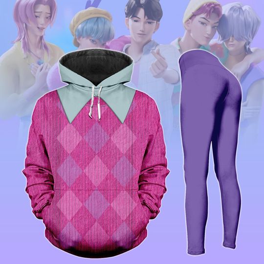 Discover Baby Saja Boys Hoodie, Baby Saja Women Leggings, Baby Cosplay Costume, Kpop Demon Hunters Shirt, Saja Boys Shirt,Halloween Gift For Her