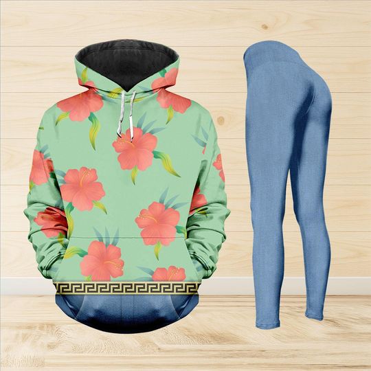 Abby Saja Boys Hoodie, Abby Saja Women Leggings, Abby Saja Cosplay Costume, Kpop Demon Hunters Saja Boys Shirt, Halloween Gift For Her