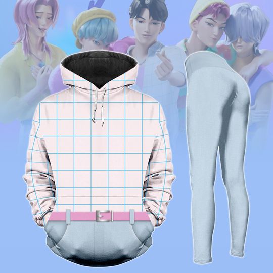 Discover Jinu Saja Boys Hoodie, Jinu Saja Cosplay Costume, Kpop Demon Hunters Shirt, Saja Boys Women Leggings, Halloween Gift For Her