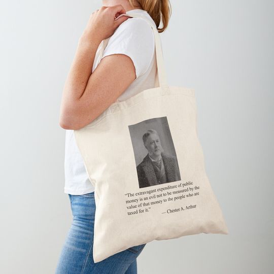 Discover Chester A. Arthur Tote Bag