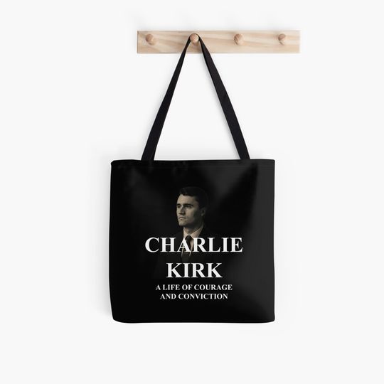 Discover Charlie-Kirk Tote Bag