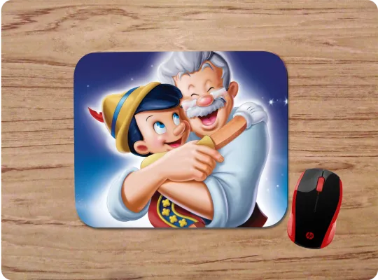 Discover PINOCCHIO Disney-Inspired Custom PC Mouse Pad