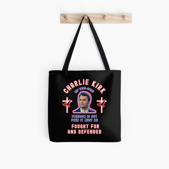 Discover Charlie Kirk  Tote Bag