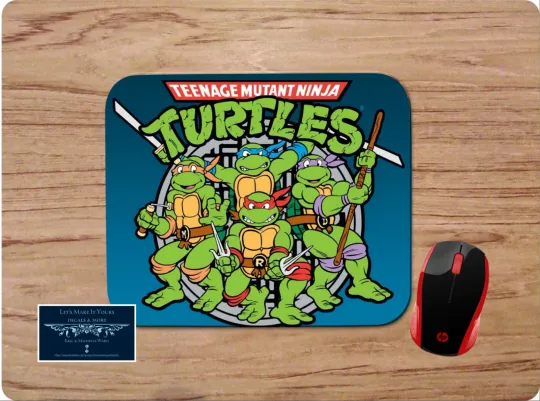 Teenage Mutant Ninja Turtles TMNT Mouse Pad Desk Mat