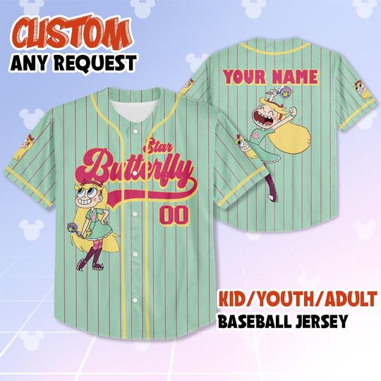 Discover Disney Star Vs The Forces Of Evil Jersey, Star Vs The Forces Of Evil Characters Jersey, Disney Inspired Clothing, Disney Matching Jersey