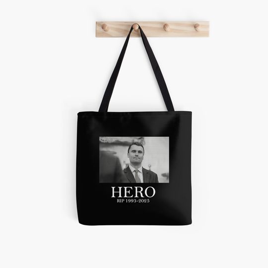 Discover Charlie Kirk - justice for charlie kirk, Rest In Peace Charlie Kirk, A True Patriot Charlie Kirk Tote Bag