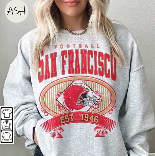 Vintage 90s San Francisco 49ers Football Sweatshirt Crewneck