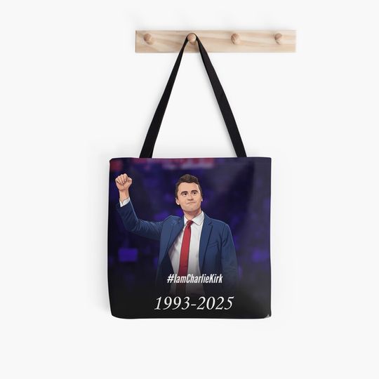 I Am Charlie Kirk Tote Bag