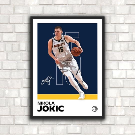 Discover Nikola Jokic Poster - Perfect for Fans!