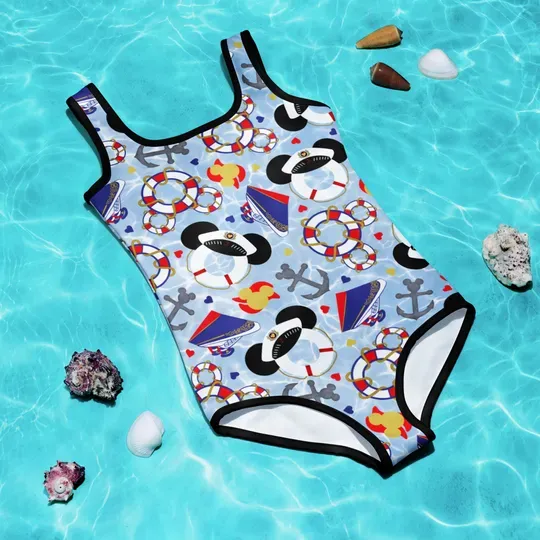 Discover Disney Cruise Swimsuit, Disney Youth Swimsuit, Cruise Vacation, Disney Vacation