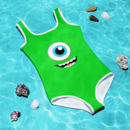Discover Mike Wazowski Monster Swimsuit, Disney Kids & Youth Swimsuit, Monsters Inc Swimsuit