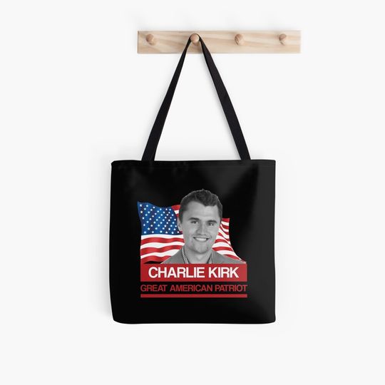Discover Charlie-Kirk Tote Bag