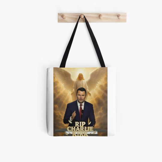 Discover charlie kirk rest in peace Tote Bag