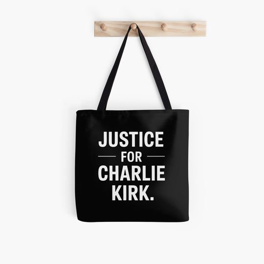 Discover Charlie Kirk Tote Bag