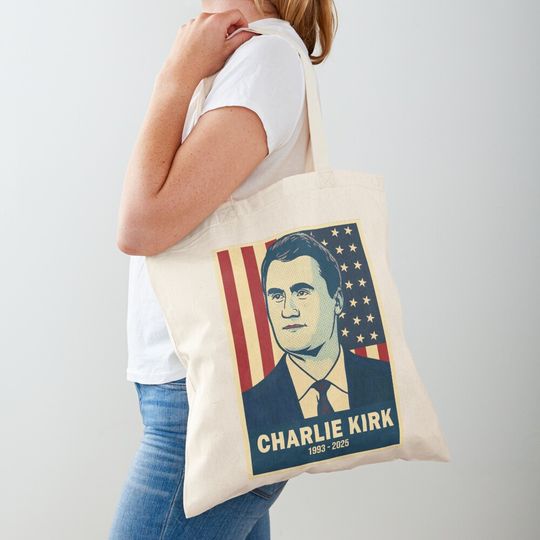 Discover Charlie Kirk Tote Bag