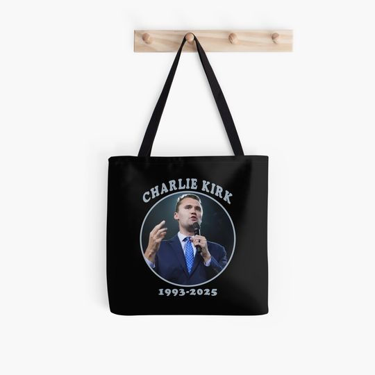 Discover Charlie Kirk Tote Bag