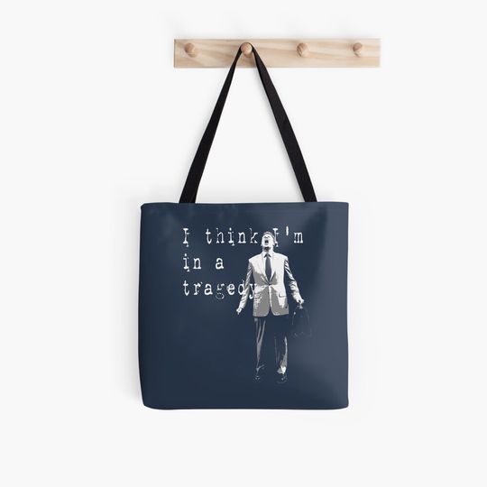 Discover I think I'm in a tragedy Tote Bag