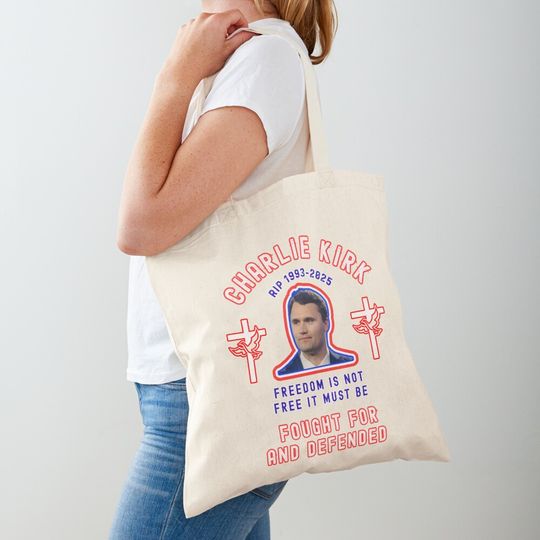 Charlie Kirk  Tote Bag