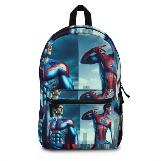 Superhero Backpack, Kids School Bag, Gifts for Birthdays