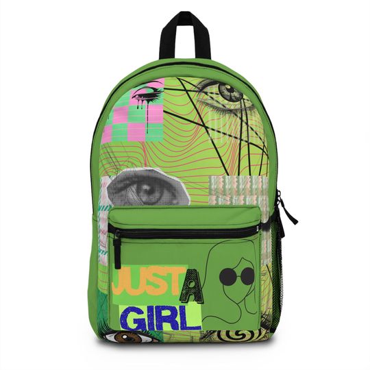 Discover Just a Girl Backpack, Kids School Bag, Gifts for Birthdays