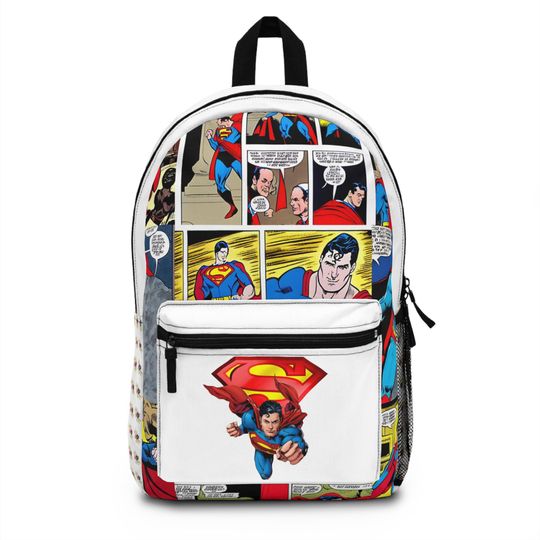 Superman Backpack, Kids School Bag, Gifts for Birthdays