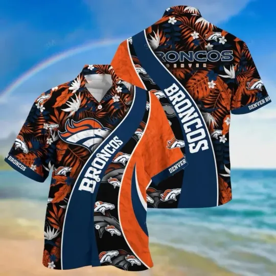 Denver Brôncos Island Spirit Hawaiian Shirt Summer Aloha, Gift for Fan