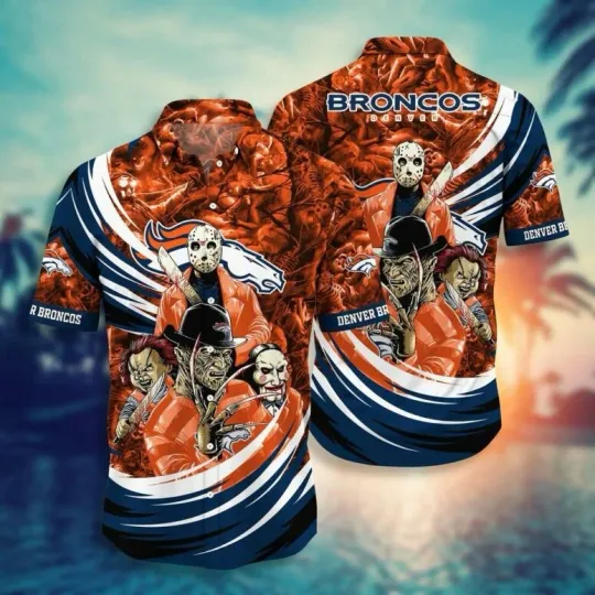 Discover Denver Brôncos Legends Hawaiian Shirt Summer Aloha, Gift for Fan